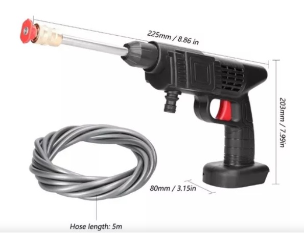 Hidrolavadora Inhalambrica Doble Bateria - Imagen 4
