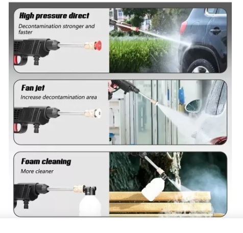 Hidrolavadora Inhalambrica Doble Bateria - Imagen 6