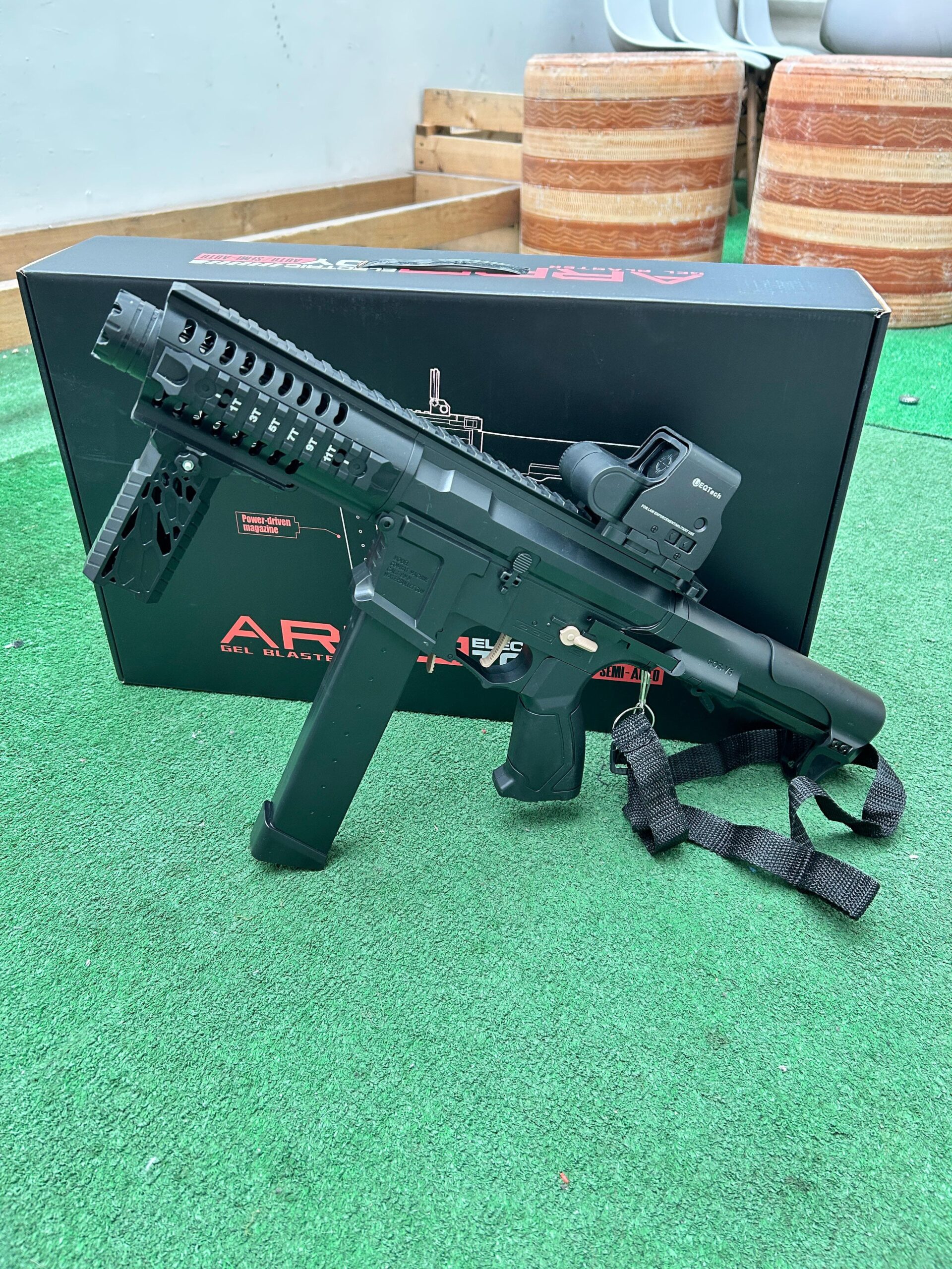 Rifle Hidrogel APR9 Negro Grande Premium - Imagen 3